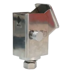 RFI Folding Bull Bar Bracket; Bright Polished