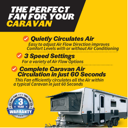 Explore CaraBreeze Caravan Fan