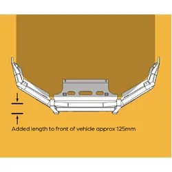 Oxley Fleet Bull Bar To Suit Isuzu D-Max (2020 - On)