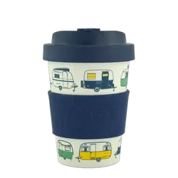 Van Go Collections Bamboo Travel Mug 300ml The Iconic Collection Navy Blue