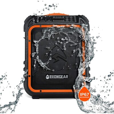 EcoXGear EcoXplorer - Orange Waterproof Speaker