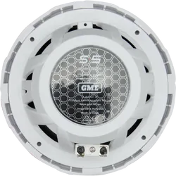 GME GS500 110 Watt IP54 Marine Flush Mount Speakers - 163mm(Pair) - White