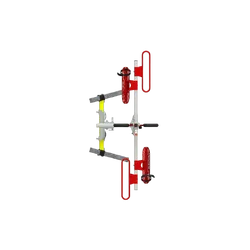 Gripsport Van-Rack 2-Bike Non-Tilting + Quick Release Tall Bolt-On Mount Kit