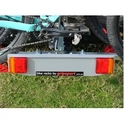 GripSport Bike Rack Light & Number Plate 7pin Large Round & Non GripSport Racks