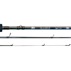Black Magic Gladius Squid Rod 8'3" 2 Piece Light -Medium (White Tip)