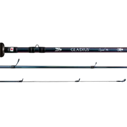 Black Magic Gladius Squid Rod 8'3" 2 Piece Medium (White Tip)