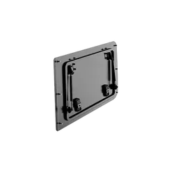 Front runner Gullwing Window / Left Hand Side Aluminium to suit Toyota Land Cruiser 76