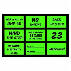 Glo-X Illuminating Sign Marker