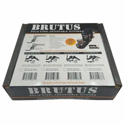 Black Jack Brutus 210mm Drop Brutus with 50mm ball and locking pin. (3.5 ton)