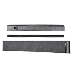 Shower Tent Floor with Runoff Hose