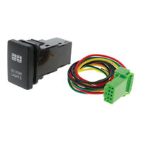 Push Button Switch For Late Toyota For Work Light For Green