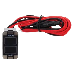 Hulk 4x4 Dual Battery Voltmeter Early To Suit Toyota Amber Led