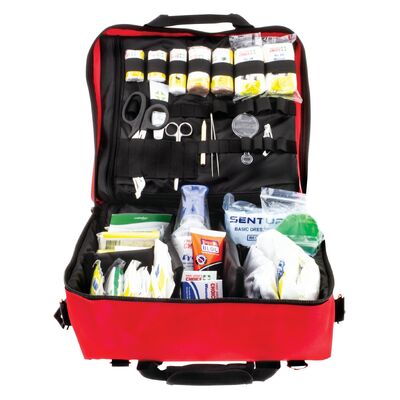 Hulk 4x4 4wd Adventurer First Aid Kit - Soft Durable Case - Red