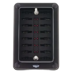 Hulk 4x4 12 Way Fuse Box W/Proof Ats Blade Fuse 1 In 12 Out Led