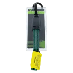 Hulk 4x4 Fat Bungee 60Cm Green Non Scratch Hooks