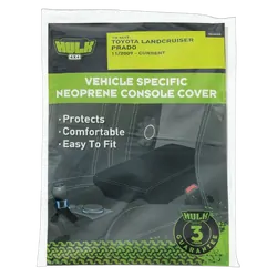 Hulk 4x4 Neoprene Console Cover To Suit Toyota Prado 150 Series