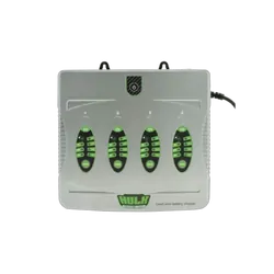 4 Bank 5 Stage Fully Automatic Battery Charger For 4 X 4 Amp 12V