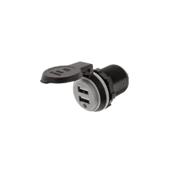 Dual Usb Socket For Straight Terminals