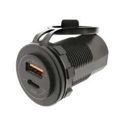 Hulk 4x4 Dual Usb Socket Port 1: Qc3 18W, Port 2: Type C Qc4 36W