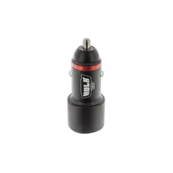 Dual Usb In Car Socket Charger For Usb Type C & Qc3.0