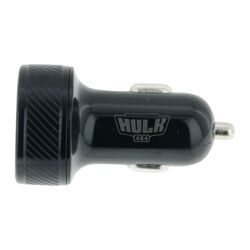 Hulk 4x4 Dual Usb In Car Socket Charger Dual Qc3.0 With Voltmeter &