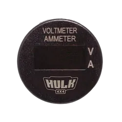 Hulk 4x4 Oled Voltmeter & Ammeter 12-24V Dc 0-100Amp With Shunt