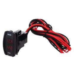 Hulk 4x4 Contour Carling Rocker Dual Voltmeter Red Led