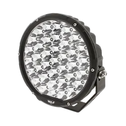 Hulk 4x4 9" Rnd Led Driving Lamp Drivng Beam 9-36V 160W 37 Leds Black