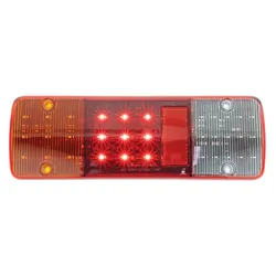 Hulk 4x4 Pkt 2 Led Stop/Tail/Ind/Rev Lamp 12/24V To Suit Landcruiser Retro