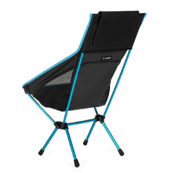 HELINOX Chair One Highback (re) S25 - Black with Cyan Blue Frame