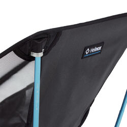 HELINOX Ground Chair Black with Blue Frame