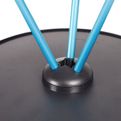 HELINOX Side Table Medium Black with Blue Frame