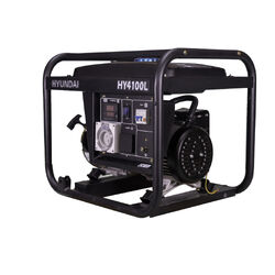 Hyundai Portable Petrol Inverter Generator 3.3kW/ 4kVA HY4100L