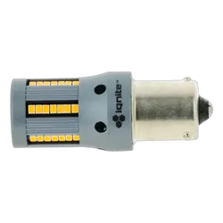 Ignite Bau15S Amber, 12V 1500 Lumens (Pkt2)