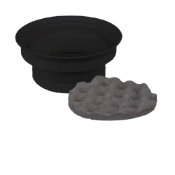 Speaker Baffle - 6.5" Universal Silicone Housing