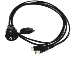 Flush Mount Usb & Usb-C (1.8Mtr / 6Ft)