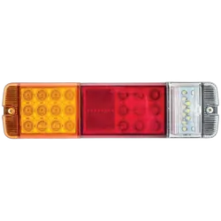 Ignite Led Stop/Tail/Indicator/Rev Lamp 10-30V W/Metal Bracket 230Mm Lead