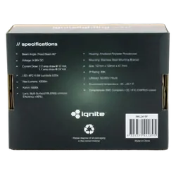 Ignite 4" Square Led Work lamp