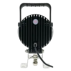 Ignite Led Round Flood Beam Work lamp W/ Handle & Switch 5,100 Lumens