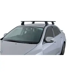 Rhino Rack Euro 2500 Black 2 Bar Fmp Roof Rack For BMW M3 E90 4Dr Sedan 12/08 To 12/11