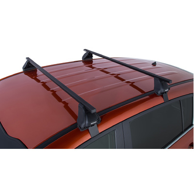 Rhino Rack Euro 2500 Black 2 Bar Roof Rack For Kia Sportage Sl 5Dr Suv 08/10 To 12/15