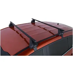 Rhino Rack Euro 2500 Black 2 Bar Roof Rack For Kia Sportage Sl 5Dr Suv 08/10 To 12/15