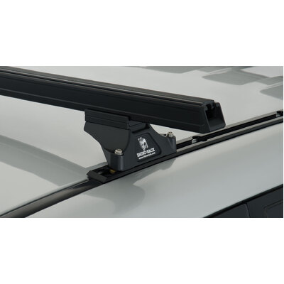 Rhino Rack Heavy Duty Rltp Trackmount Black 3 Bar Roof Rack For Mitsubishi Pajero Nm - Np 4Dr 4Wd Lwb 05/00 To 10/06