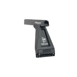 Rhino Rack Heavy Duty Rl210 Black 2 Bar Roof Rack For Land Rover Defender 110 / 130 2Dr 4Wd Chassis Cab 03/93 To 20