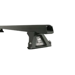 Rhino Rack Heavy Duty Rltf Trackmount Black 2 Bar Roof Rack For Hyundai Iload 2Dr Van 08 To 21