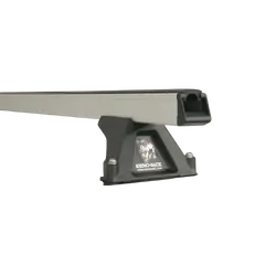 Rhino Rack Heavy Duty Rltf Silver Trackmount 2 Bar Roof Rack For Hyundai Iload 2Dr Van 08 To 21