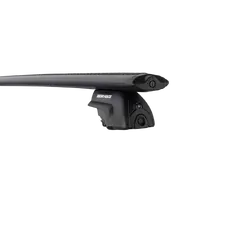 Rhino Rack Vortex Sx Black 2 Bar Roof Rack For BMW X1 E84 5Dr Suv With Roof Rails 04/10 To 09/15