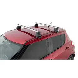 Rhino Rack Vortex 2500 Black 2 Bar Roof Rack For Suzuki Swift Az 5Dr Hatch 02/11 To 05/17