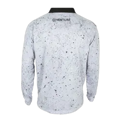 Jetpilot Mens Venture LS Fishing Polo Grey - Small