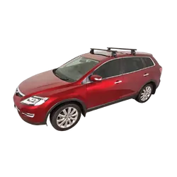 Rhino Rack Vortex 2500 Black 2 Bar Roof Rack For Mazda Cx-7 4Dr Suv 11/06 To 01/12